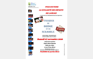 TOURNOI OLIVET-SOLIDARITE POUR L'ASIE DU SUD